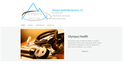 Desktop Screenshot of olympushealth.org